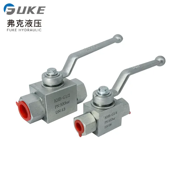 Bkh High Pressure Two-Way Ball Valve Carbon Steel Hydraulic Ball Valve